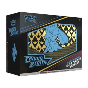 Pokémon TCG Crown Zenith Pokémon Center Elite Trainer Box Plus sealed box