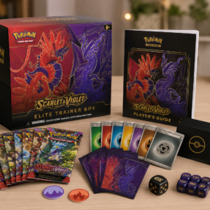 Pokémon Scarlet & Violet Elite Trainer Box with accessories