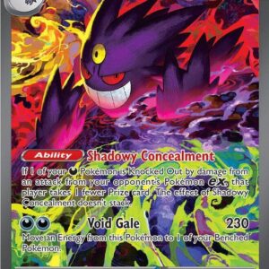 Mega Gengar ex Special Illustration Rare card from Ascended Heroes.