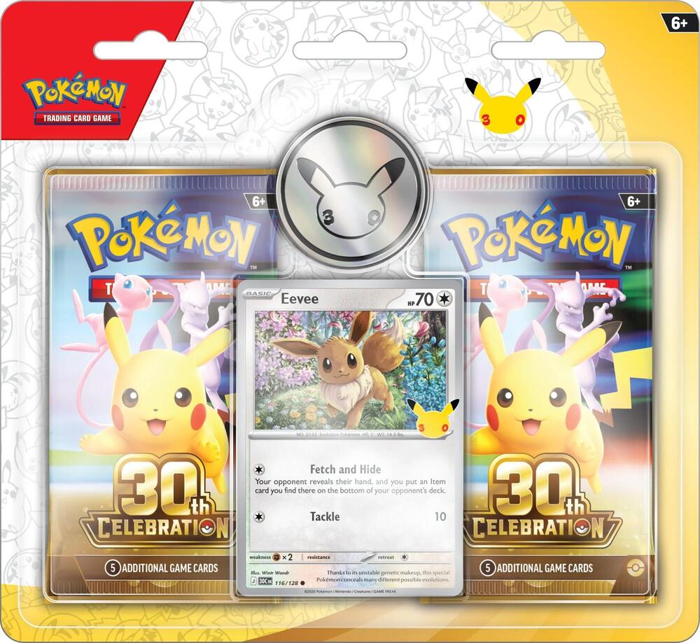 30th celebration 2-pack blister pokemon tcg presale