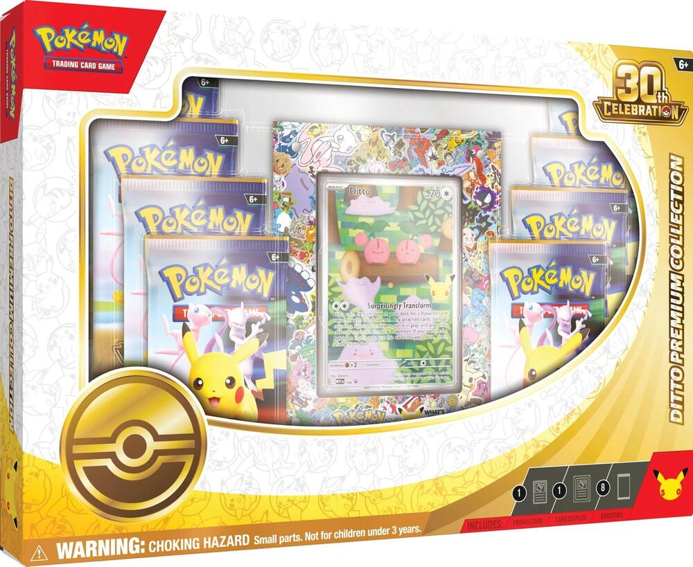 ditto premium collection presale 30th celebration pokemon tcg