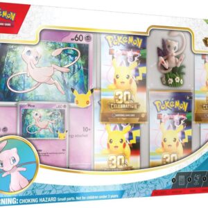 mew figure collection presale 30th celebration pokemon tcg