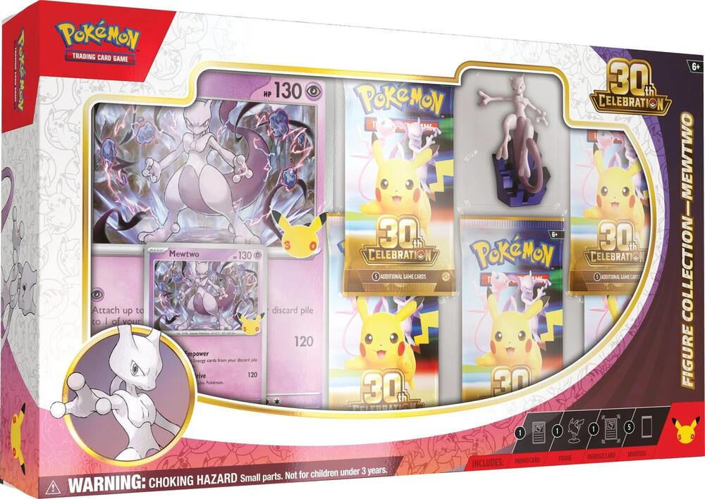30th celebration mewtwo figure collection pokemon tcg presale front