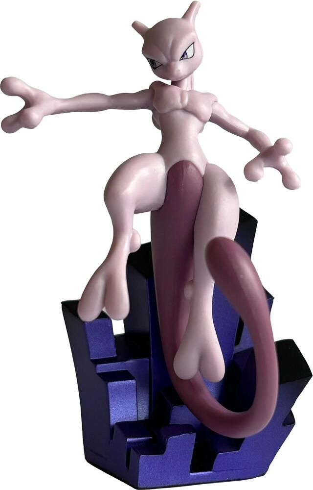 30th celebration mewtwo figure collection sculpted figure close up