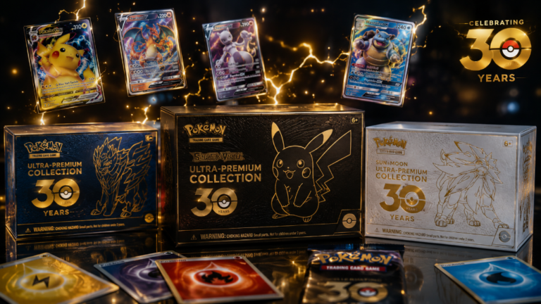 day and night pikachu ex cards featured in pokemon 30th celebration