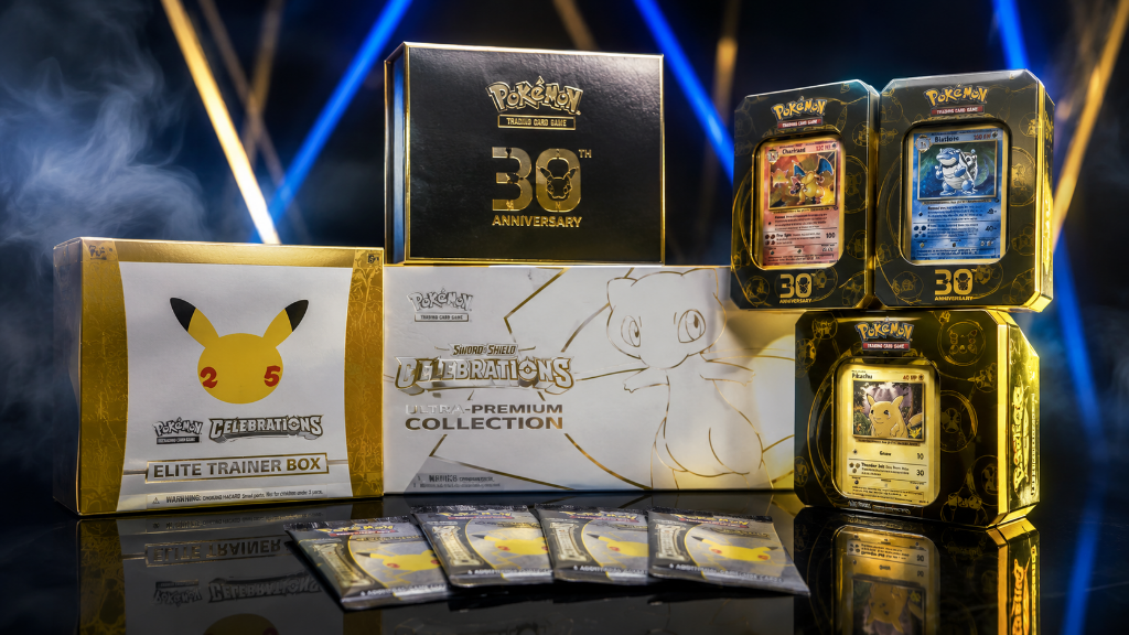 pre order 30th celebration pokemon tcg sealed boxes and tins