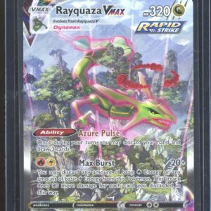 rayquaza vmax alt art 218 203 front view secret rare evolving skies