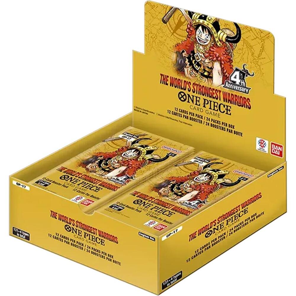 One Piece Card Game OP-17 Booster Box The Worlds Strongest Warriors