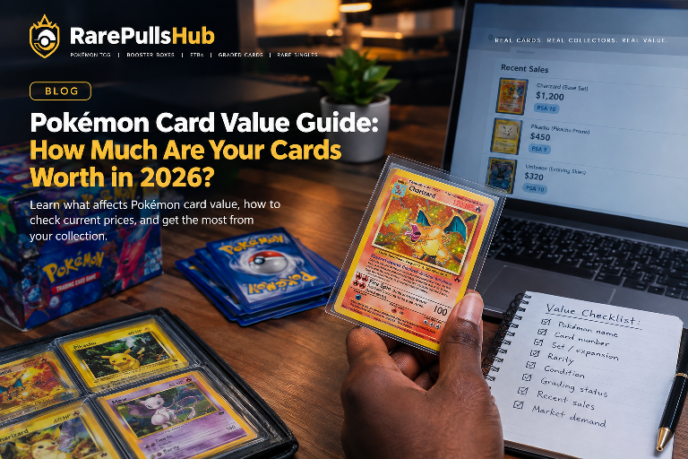 pokemon card value guide collection inspection